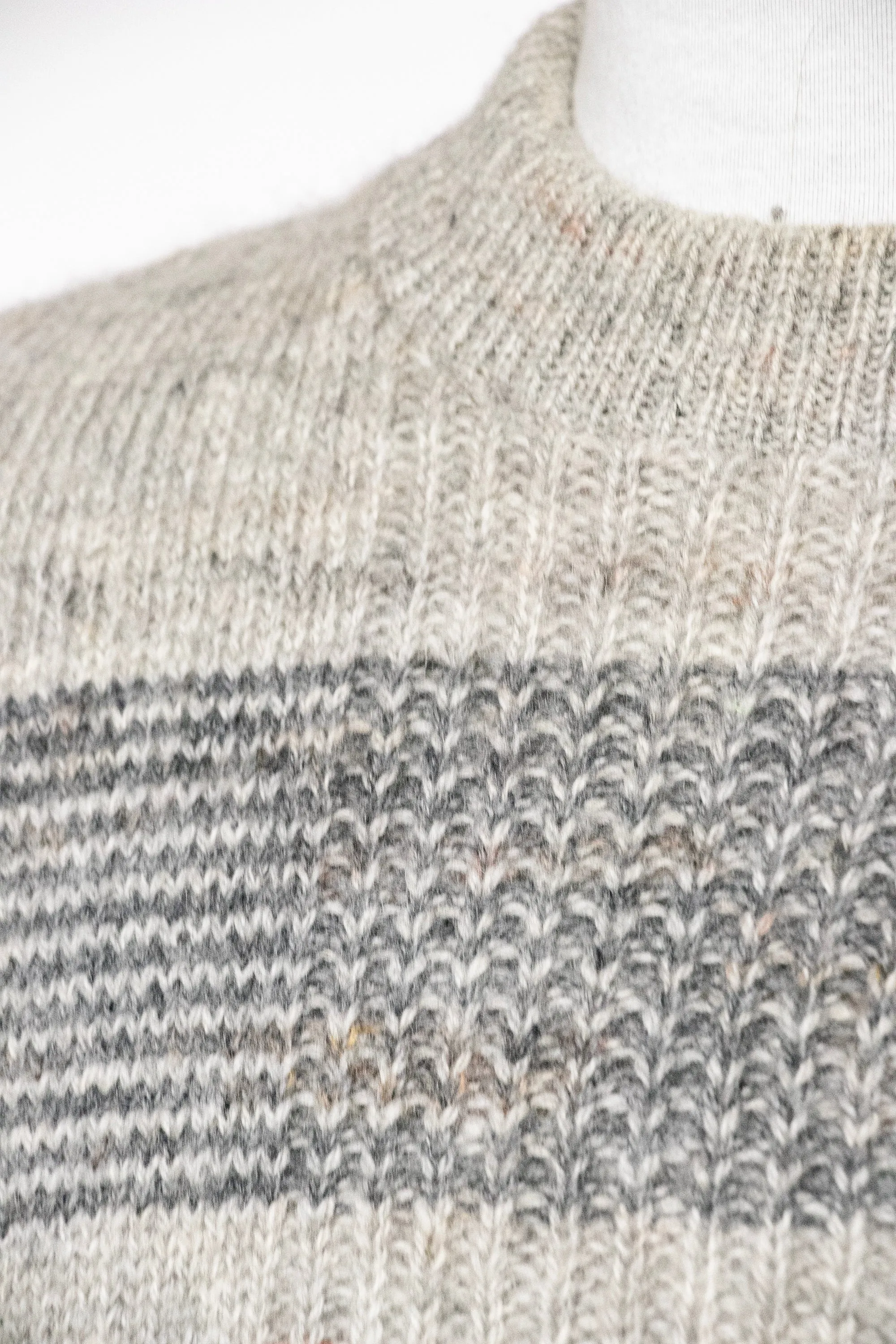 1980s Pendleton Wool Knit Sweater Striped Crew Neck L