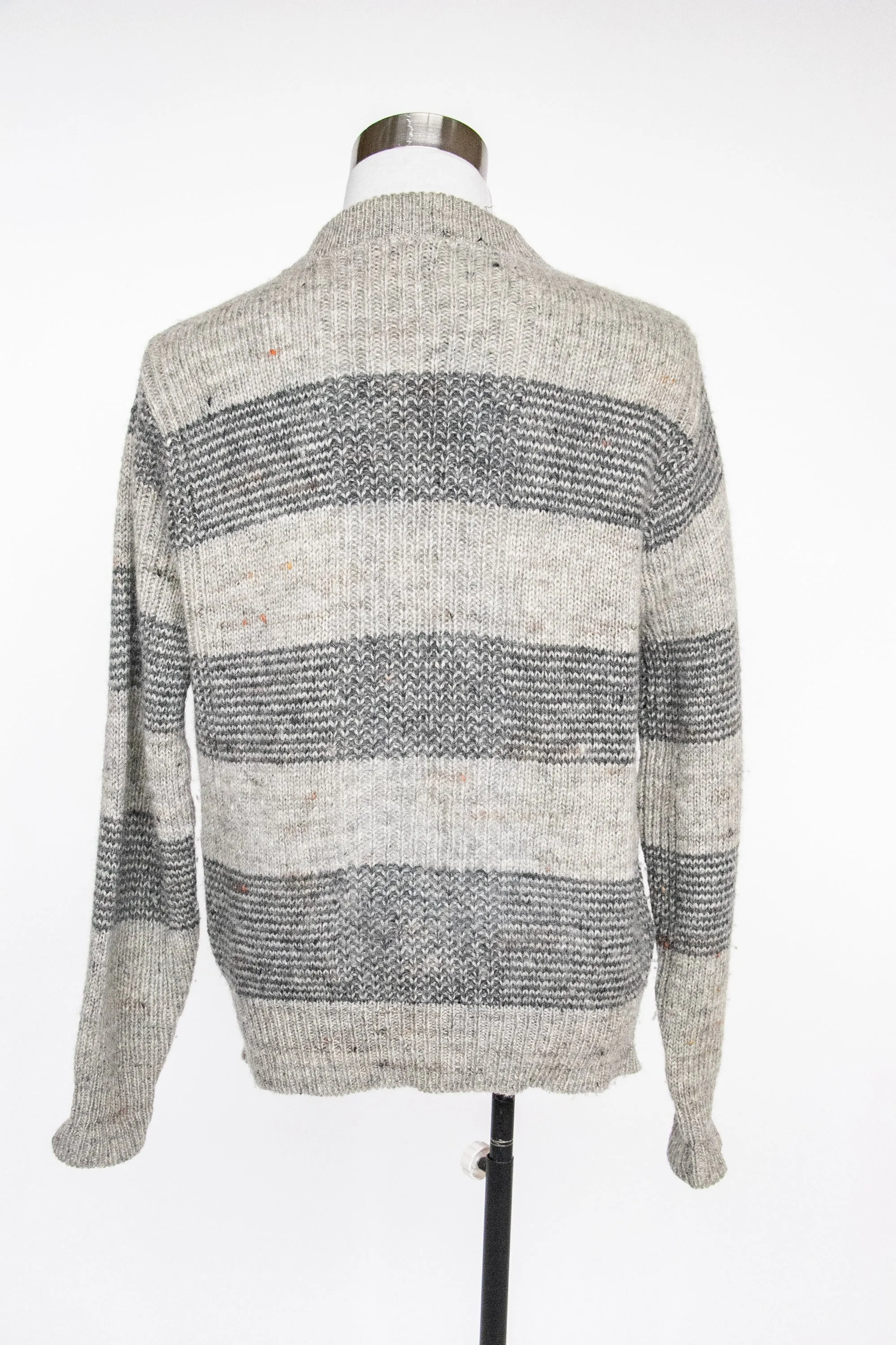 1980s Pendleton Wool Knit Sweater Striped Crew Neck L
