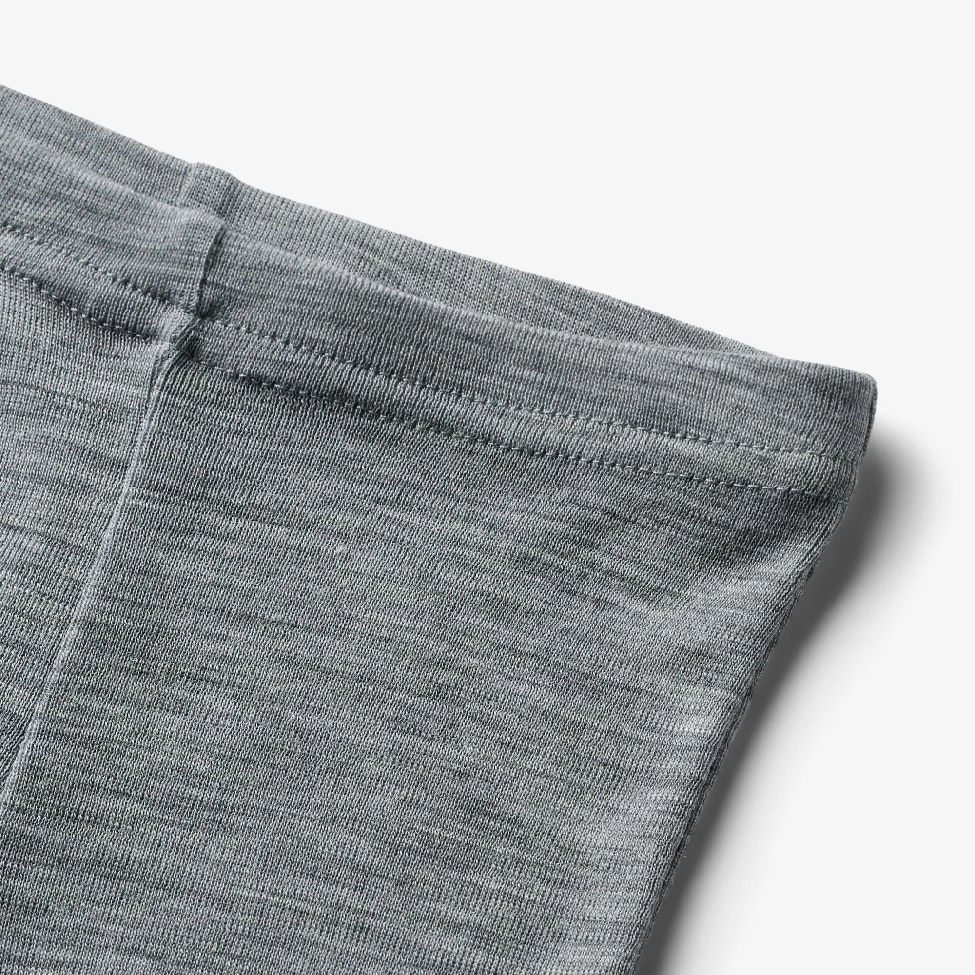 2 Wool Boxershorts Avalon - melange grey