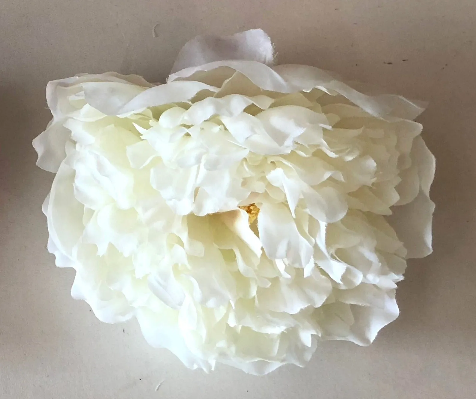 ACC0047 Single Peony Head 12cm (Availabe in 4 Colours)