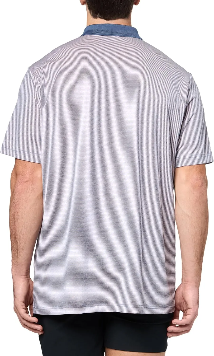 adidas Men's Ultimate365 Ottoman Stripe Polo Shirt