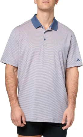 adidas Men's Ultimate365 Ottoman Stripe Polo Shirt