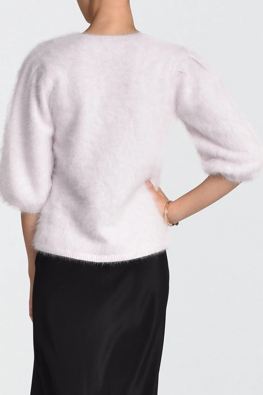 Antalya Bellsleeve Knit - Eggshell
