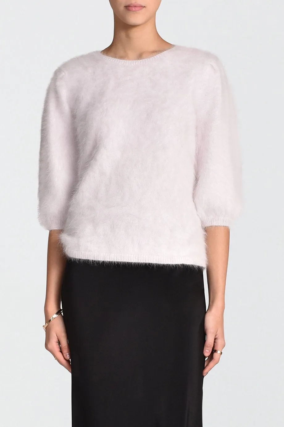 Antalya Bellsleeve Knit - Eggshell