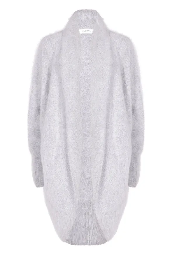 Antalya COCOON CARDI - Grey