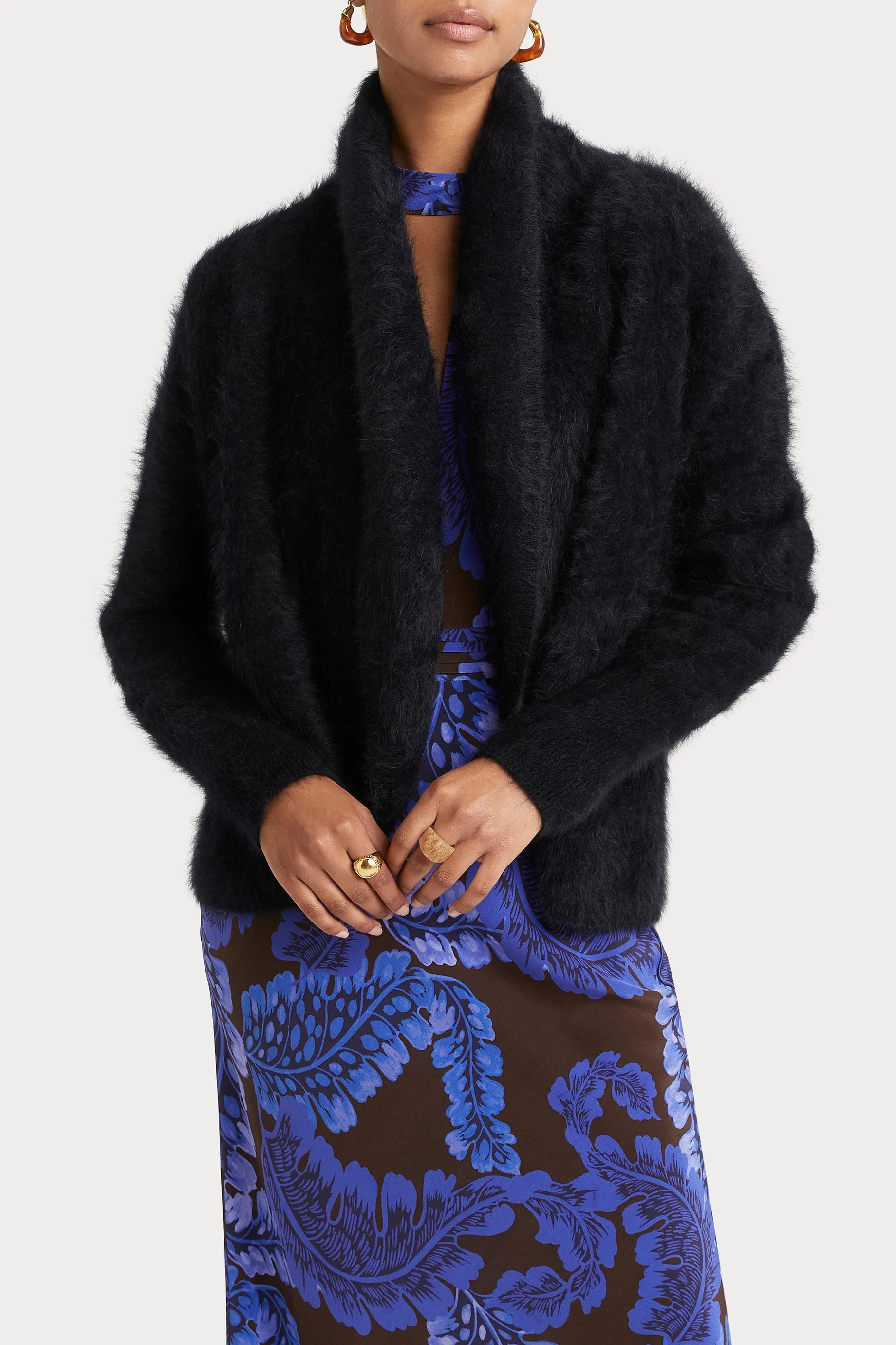Antalya CROP COCOON - Black
