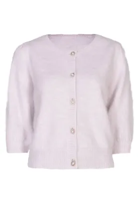 Antalya CRYSTAL CARDI - Eggshell