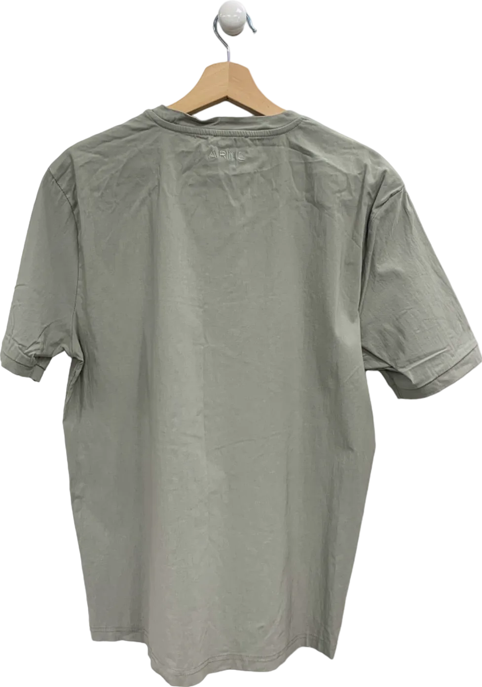 Arne Grey Crew Neck T-Shirt UK L