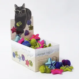 Beach Theme Wool Cat Toy - Assorted Styles