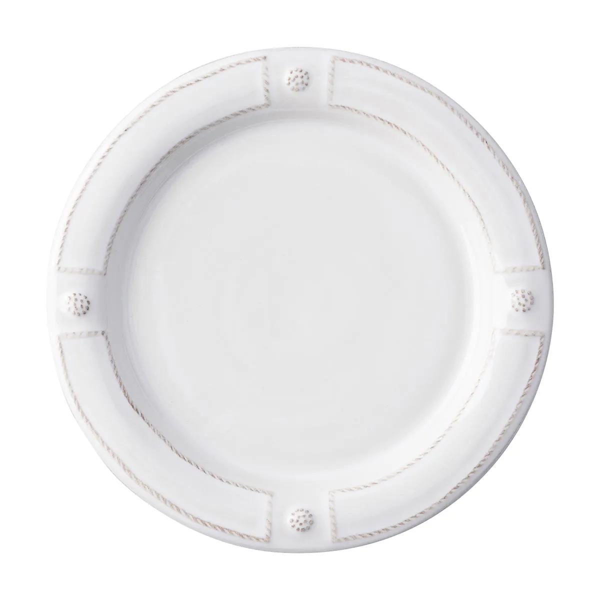 Berry & Thread French Panel 16pc Place Setting - Whitewash