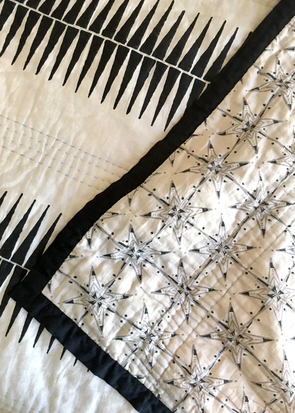 Block Printed Quilt