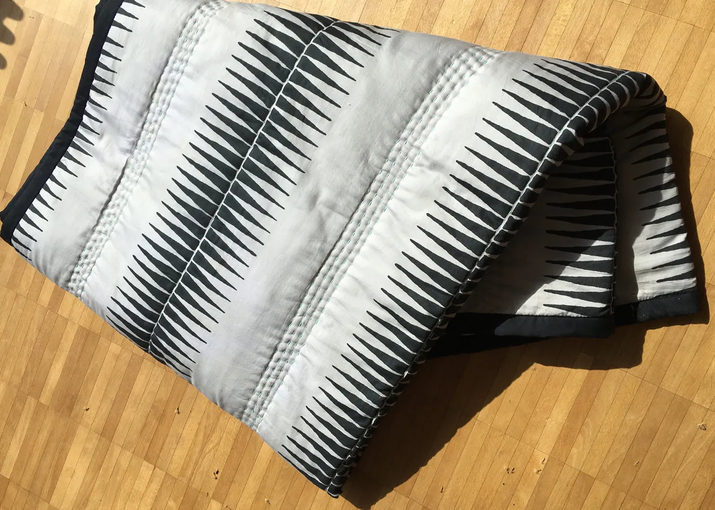 Block Printed Quilt