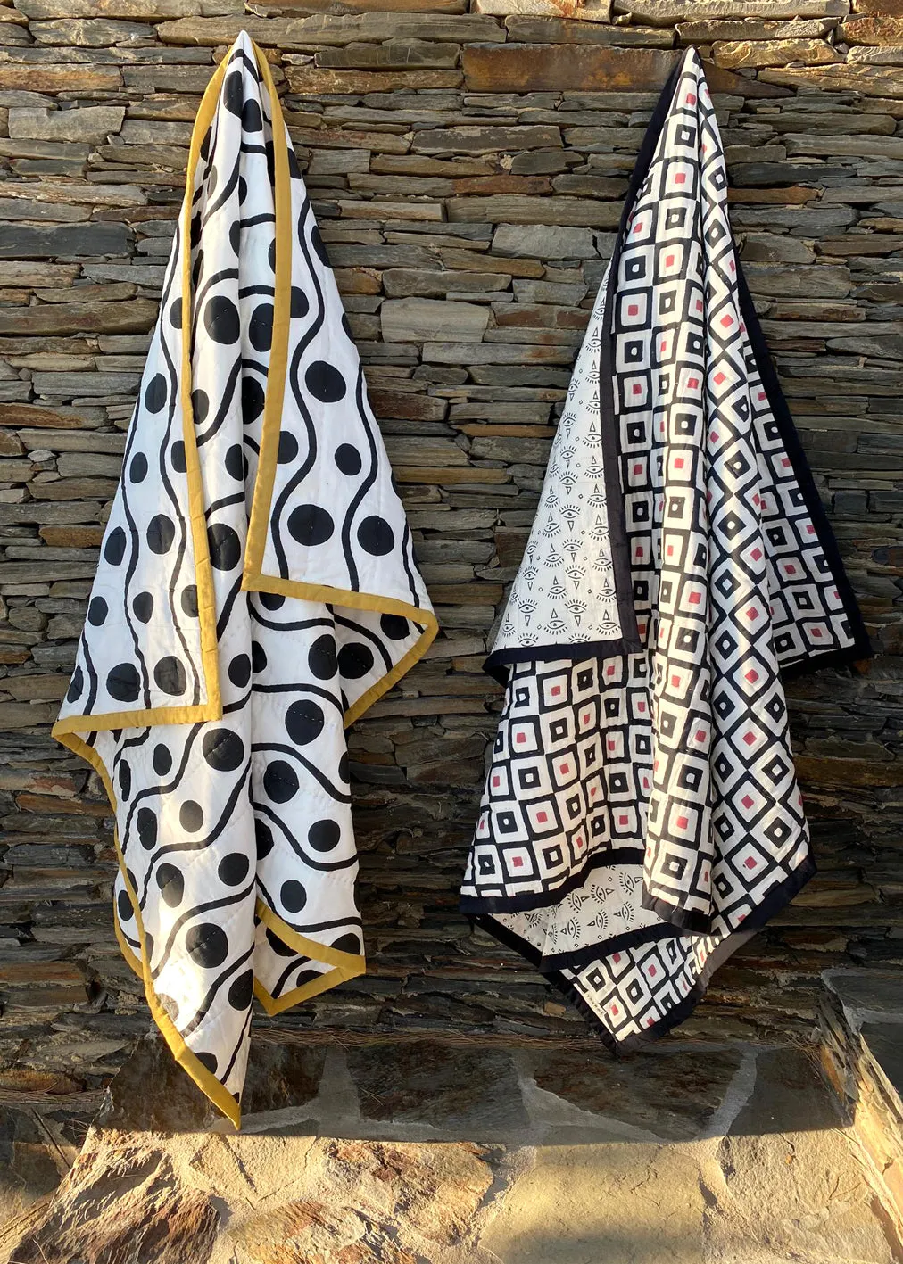 Block Printed Quilt