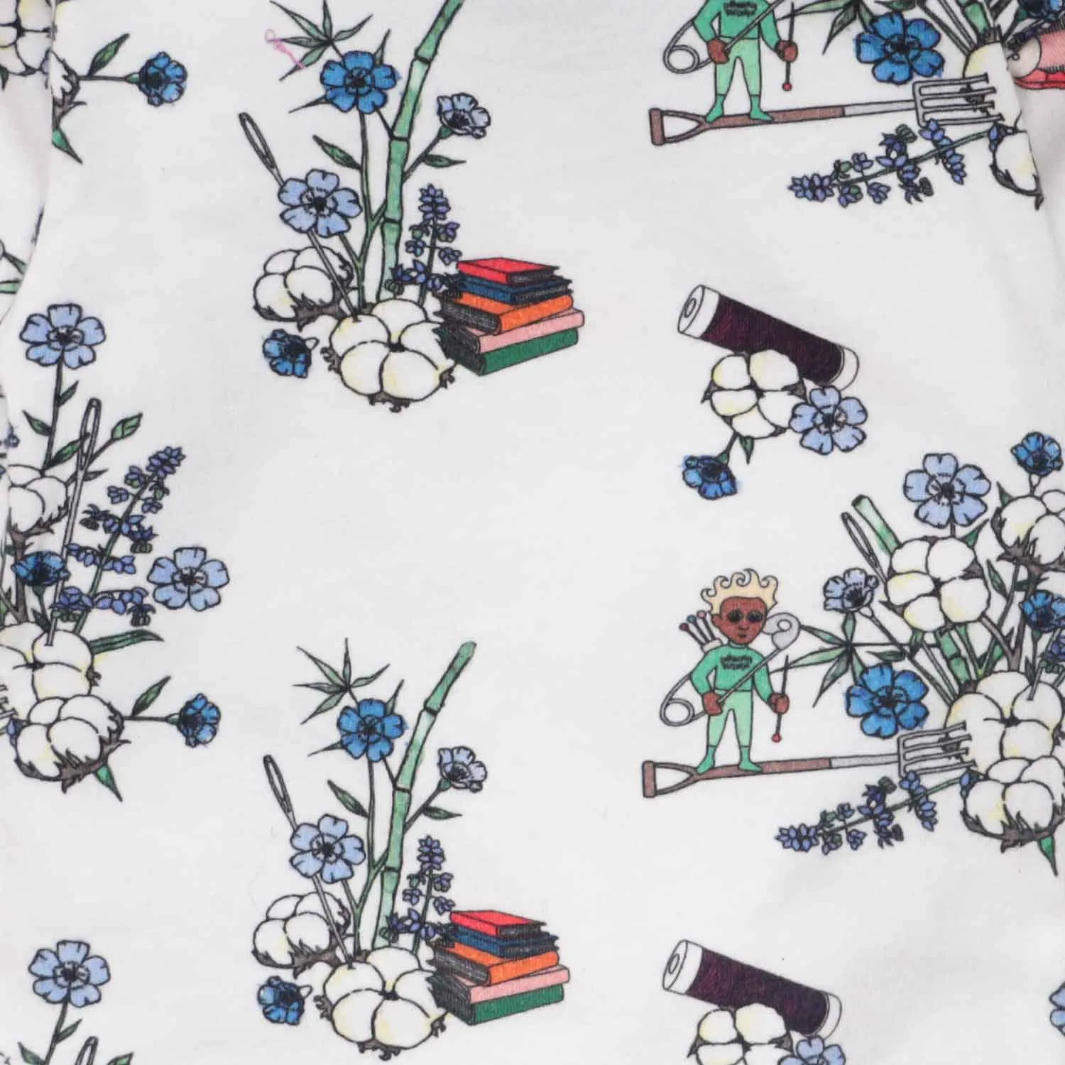 Bloemen Witte Baby Onesie