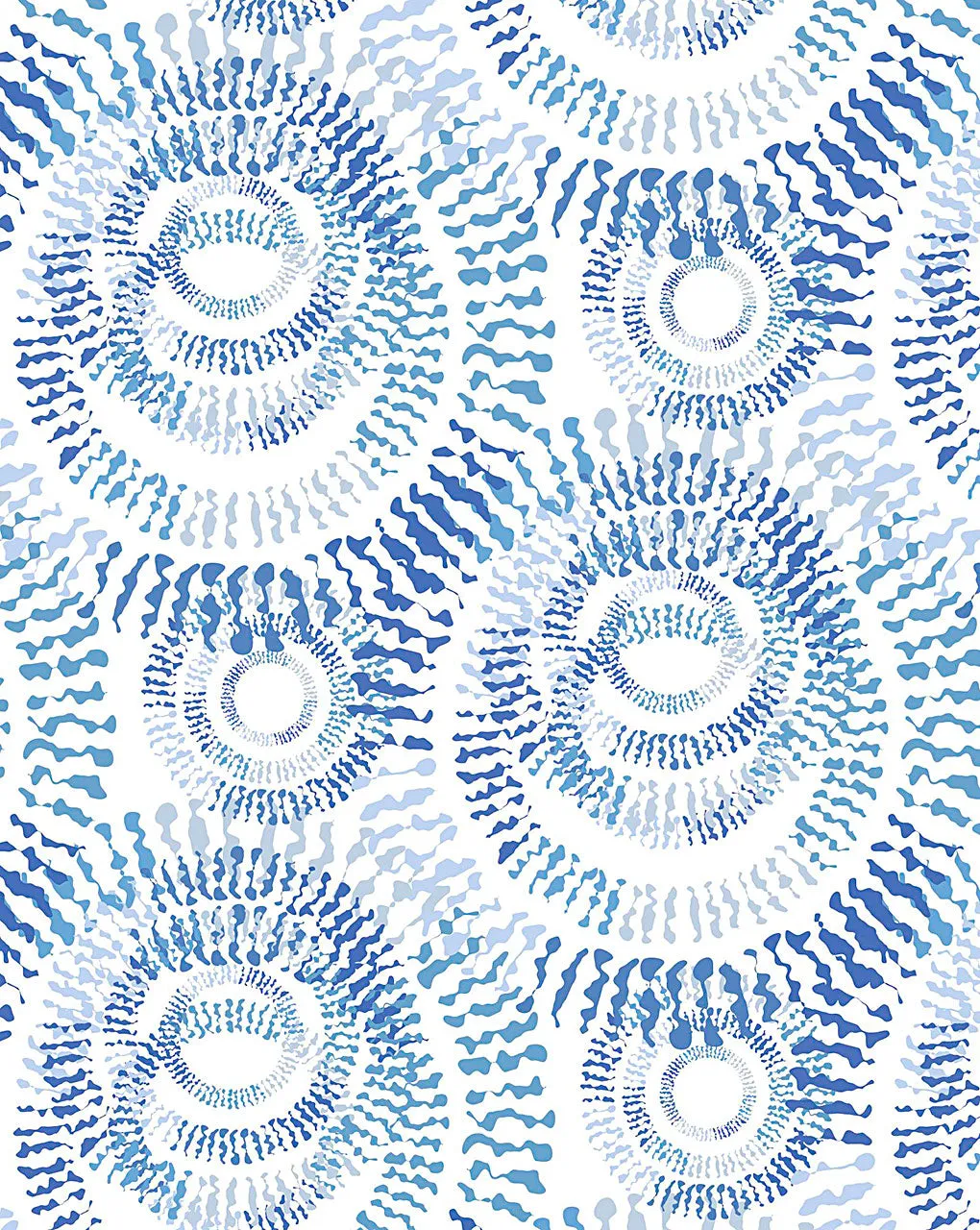 Blue Pottery Digital Print