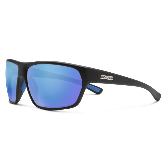 Boone Matte Black/Polar Blue Mirror