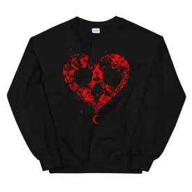 Cat In The Heart Crewneck Sweatshirt - Limited Edition