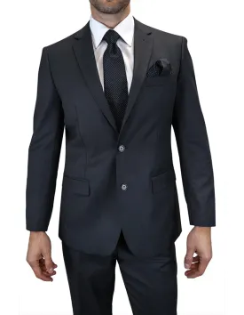 CELINI 2 PC CHARCOAL TAILORED SUIT