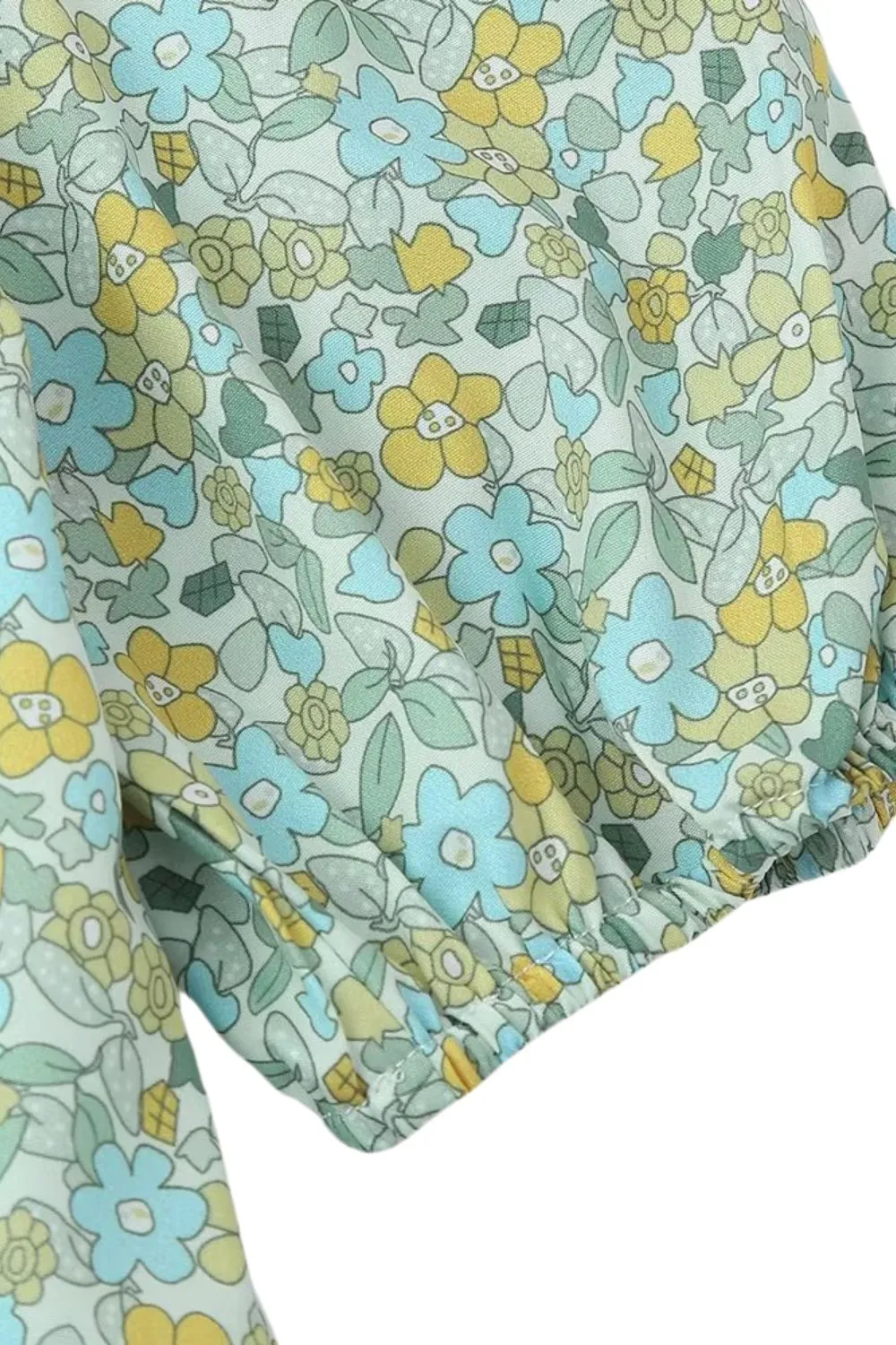 'Charlotte' Bow Tie Print Crop Top & Casual Long Pants (Sold Separately)