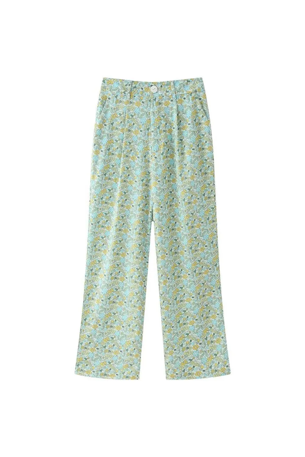 'Charlotte' Bow Tie Print Crop Top & Casual Long Pants (Sold Separately)