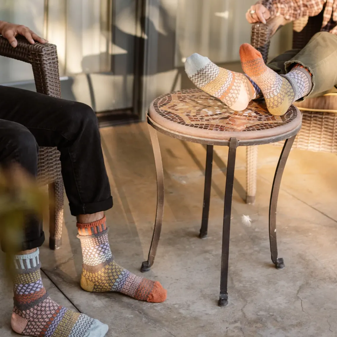 Crew Socks - Olive