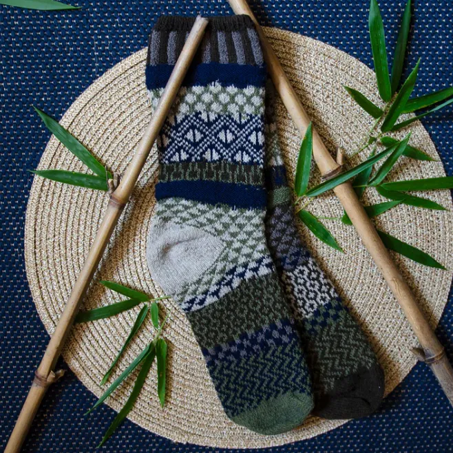 Crew Socks (Wool) - Bamboo