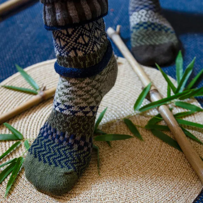 Crew Socks (Wool) - Bamboo