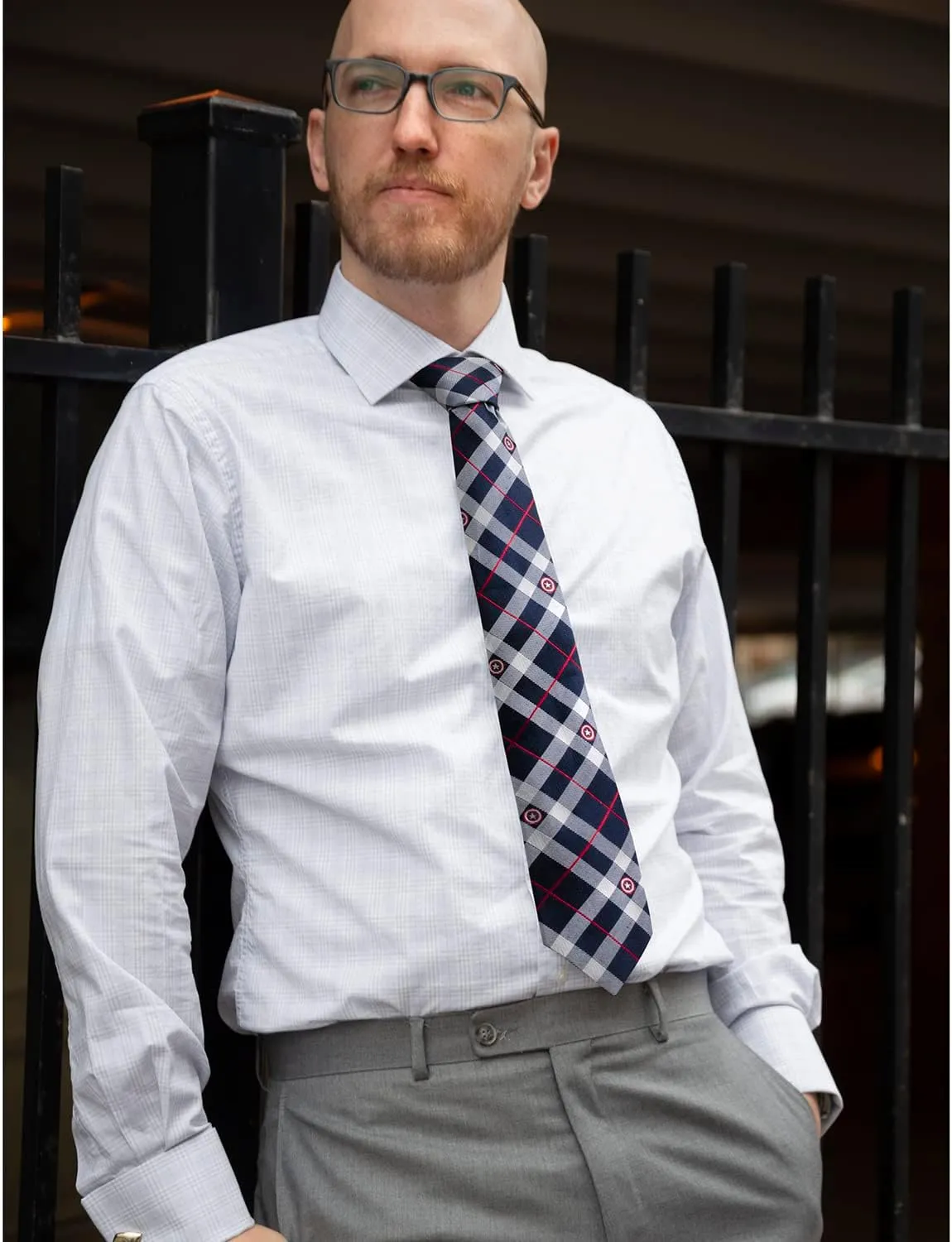 Cufflinks Inc. Marvel Polyester Neckties for Men