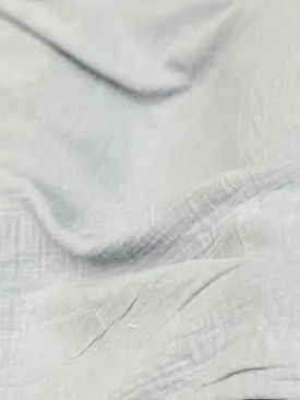 Double Gauze - 100% Cotton - Light Blue Grey