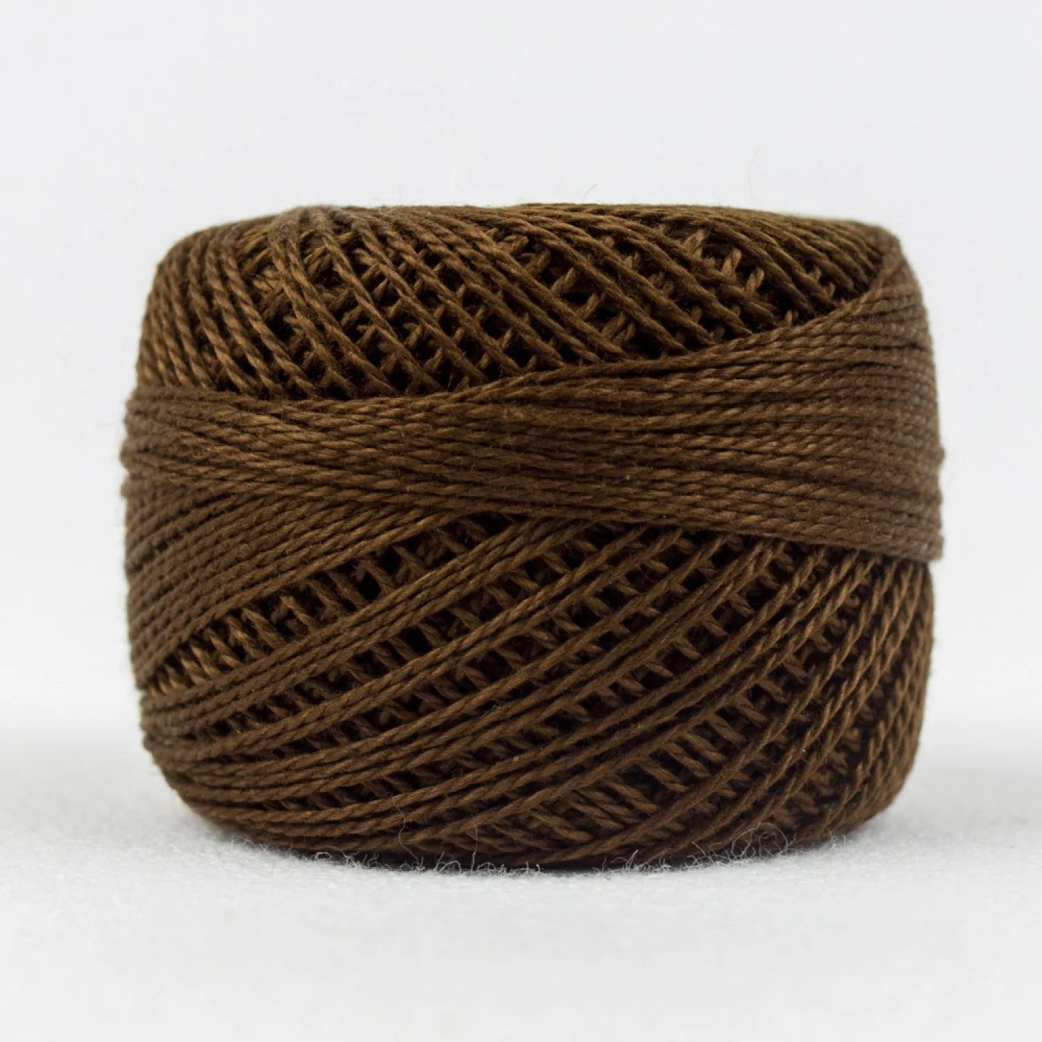 Eleganza #8 Perle Cotton by WonderFil | EL5G-7 Rich Soil | 5 grams