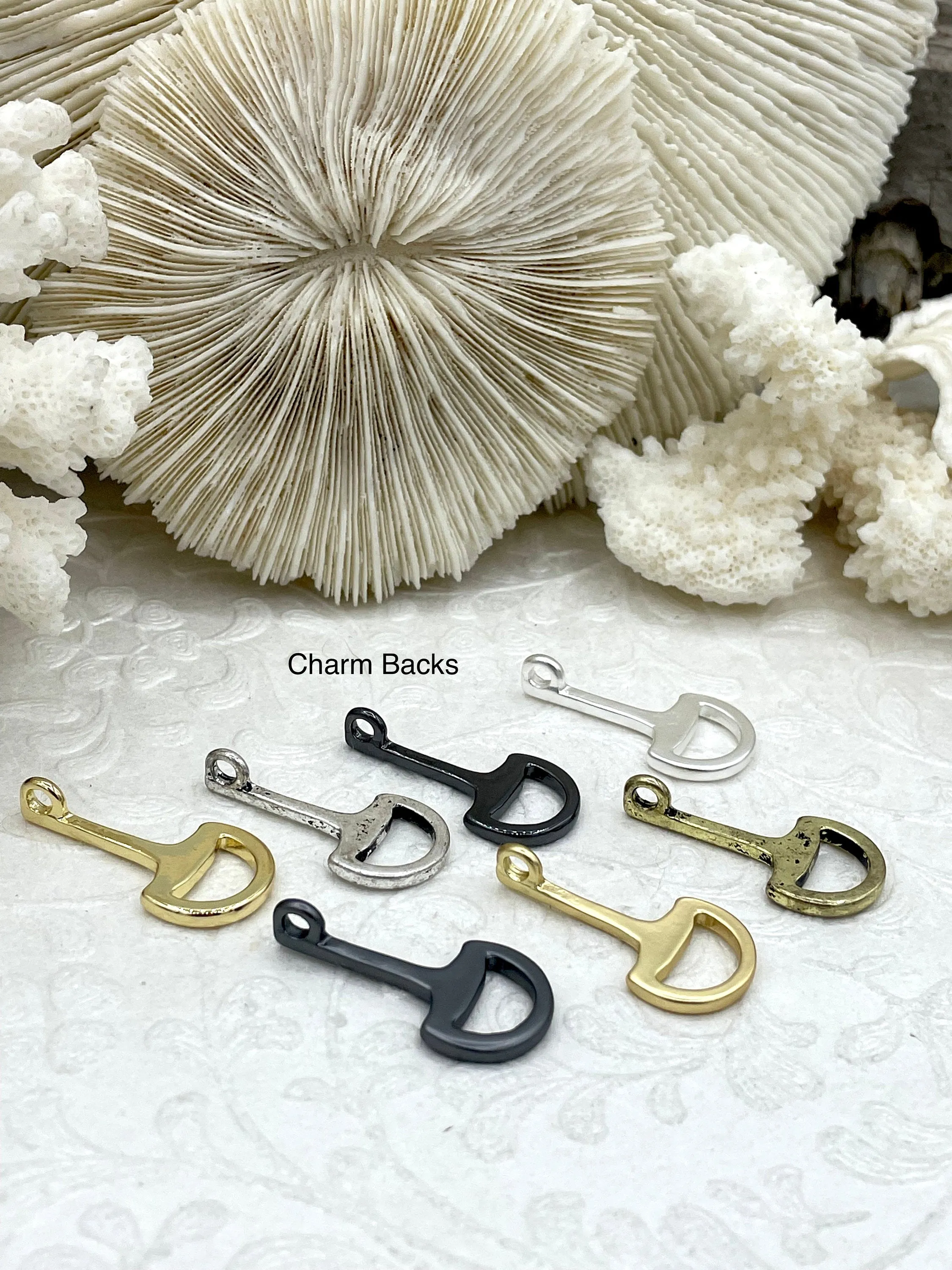 Equestrian Snaffle Bit Pendant High Quality Equestrian Pendant, Zinc Alloy Bit Charm, Equestrian Charm Horse Jewelry, 8 Finishes, Fast Ship.
