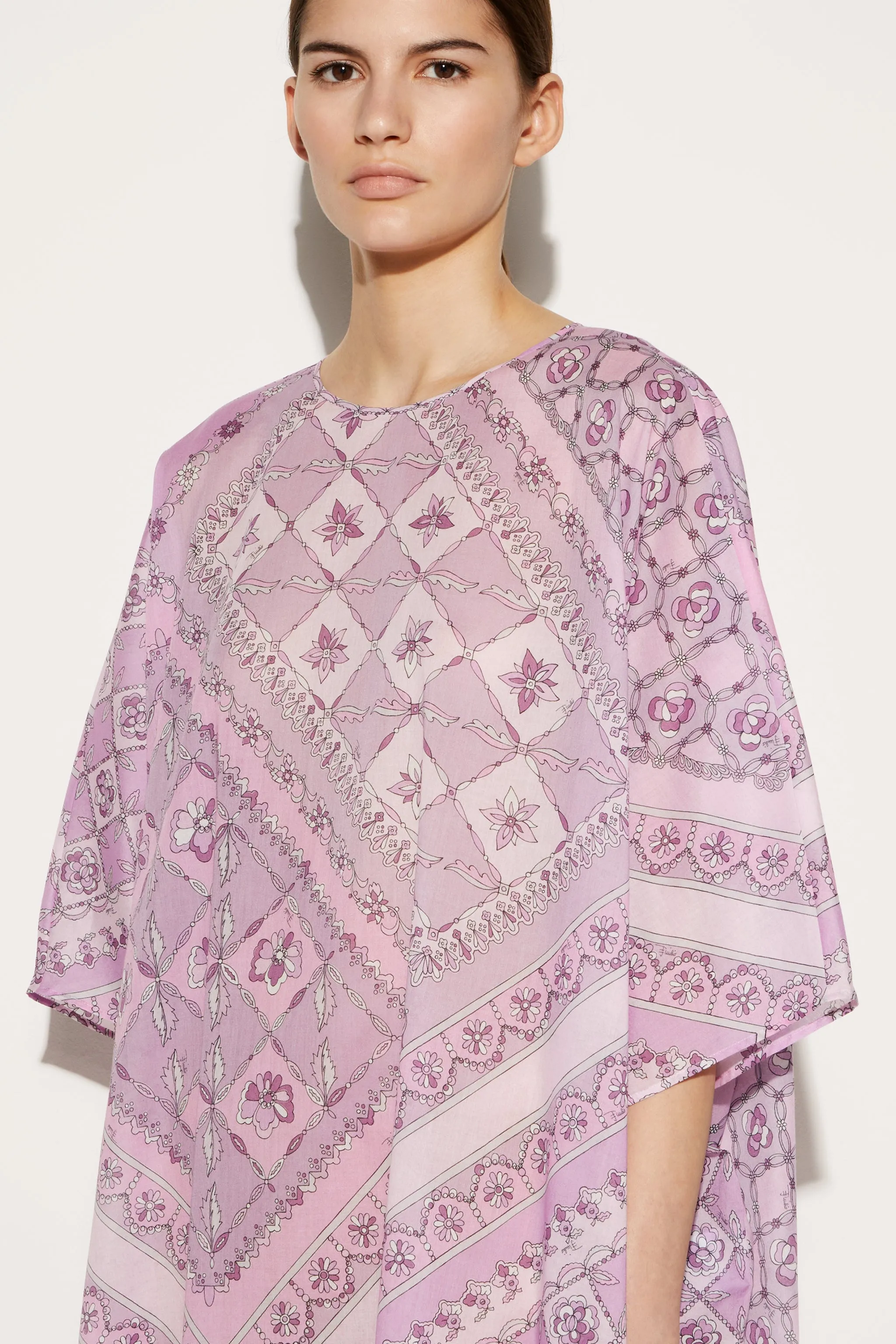Festa-Print Cotton Kaftan