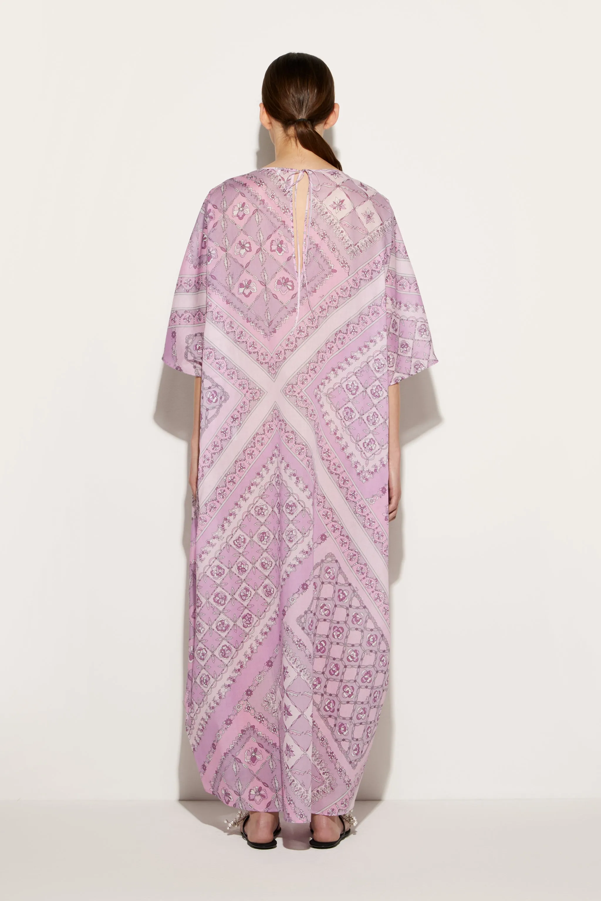 Festa-Print Cotton Kaftan