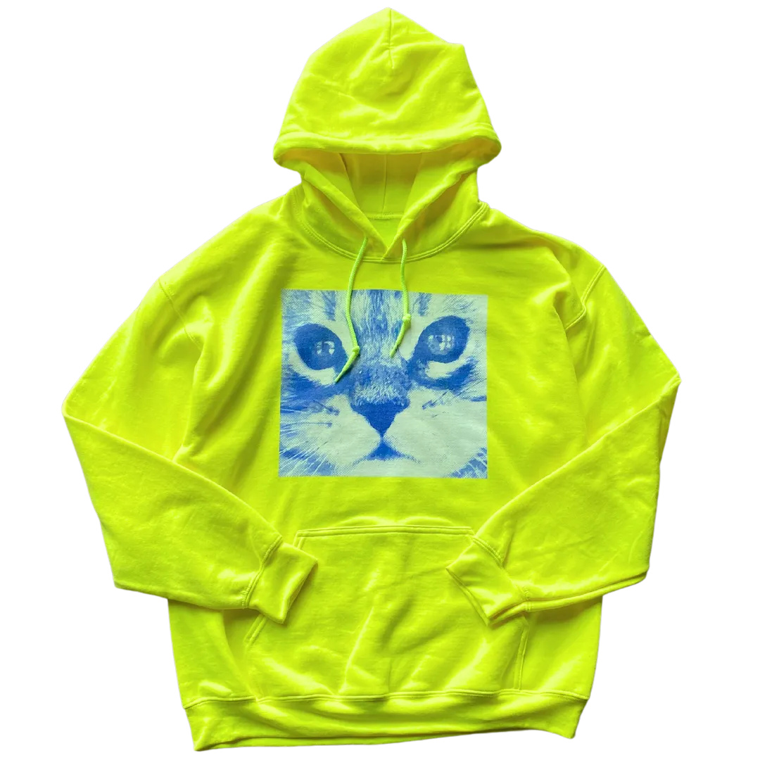 Framed Blue Cat Hoodie