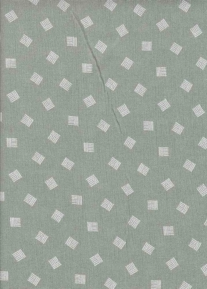 GEOMETRIC CLIP PRINTED ON RAYON CREPON NFG201029-027