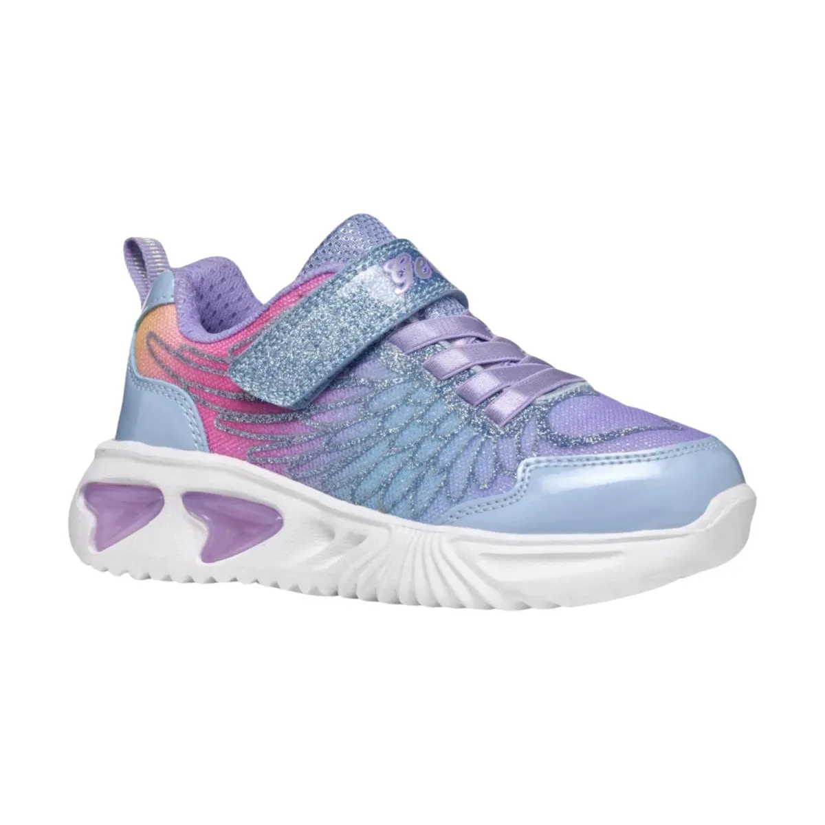Geox Girl's (Sizes 28-34) Assister Sky/Multicolor