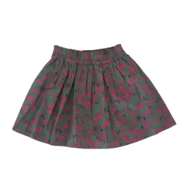 GIRL ALLOVER PRINTED SKIRT