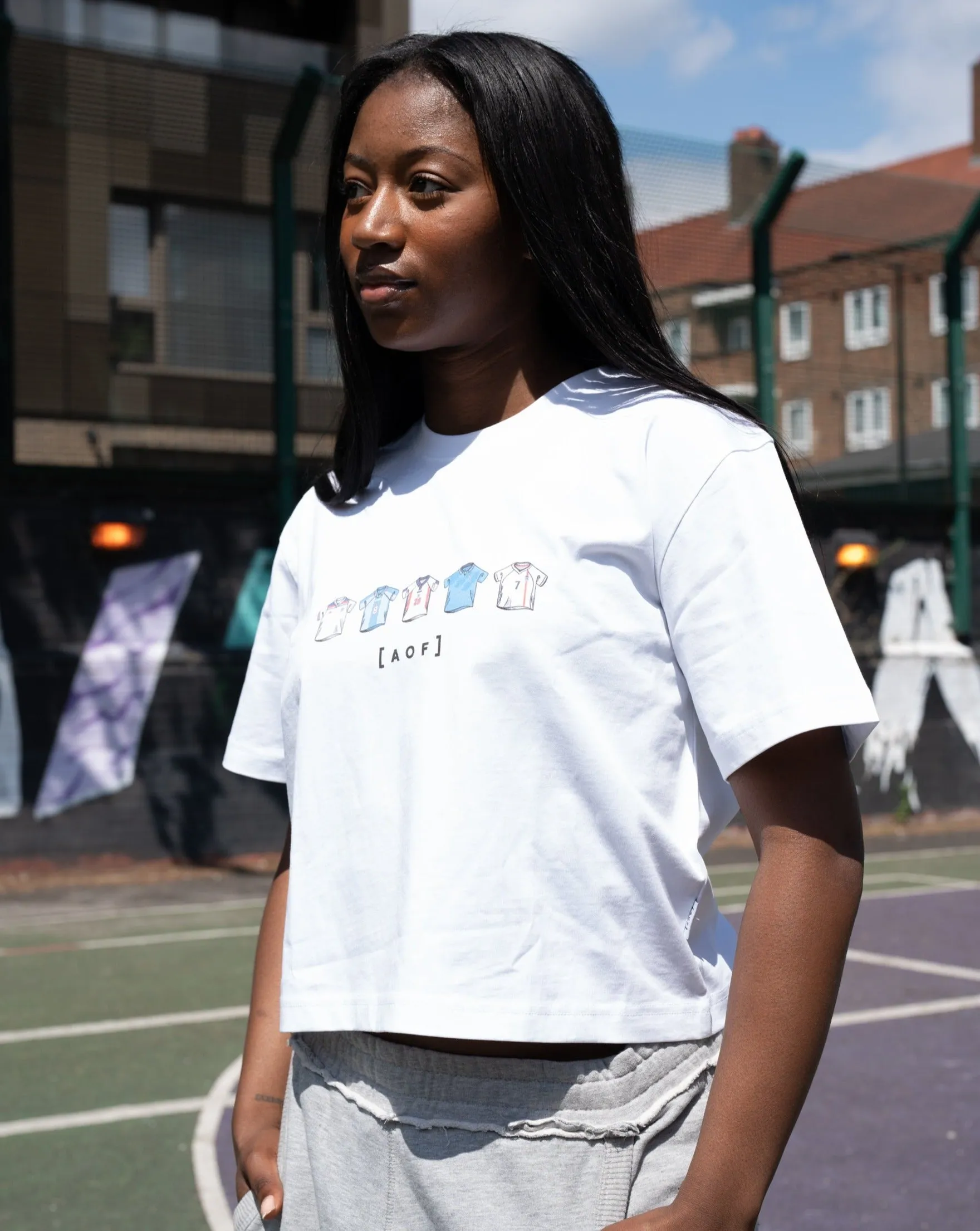 God Save The Classics Crop Fit Tee