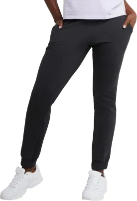 Hanes Women's Ecosmart Joggers, Midweight Cotton-Blend Fleece Sweatpants For Women