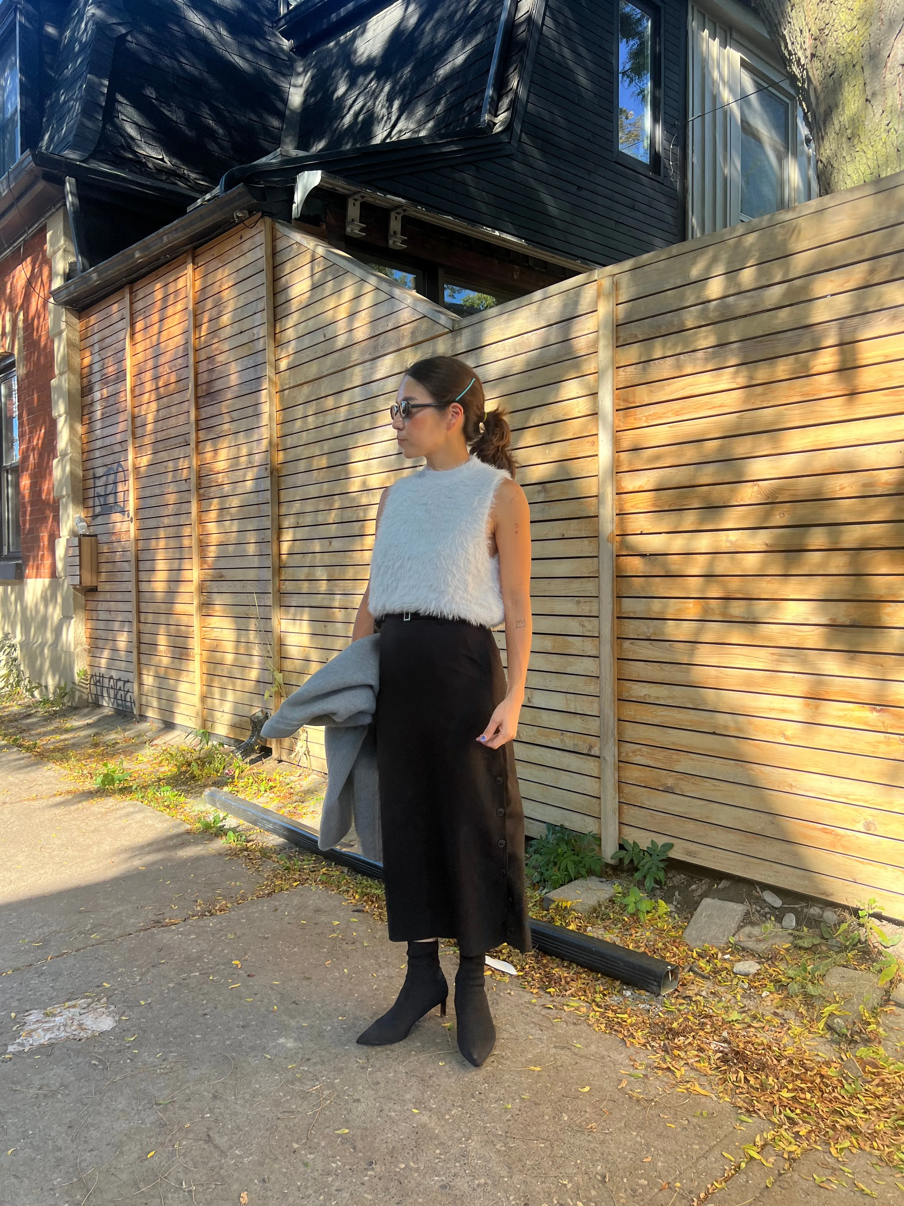 IZZY Angora top