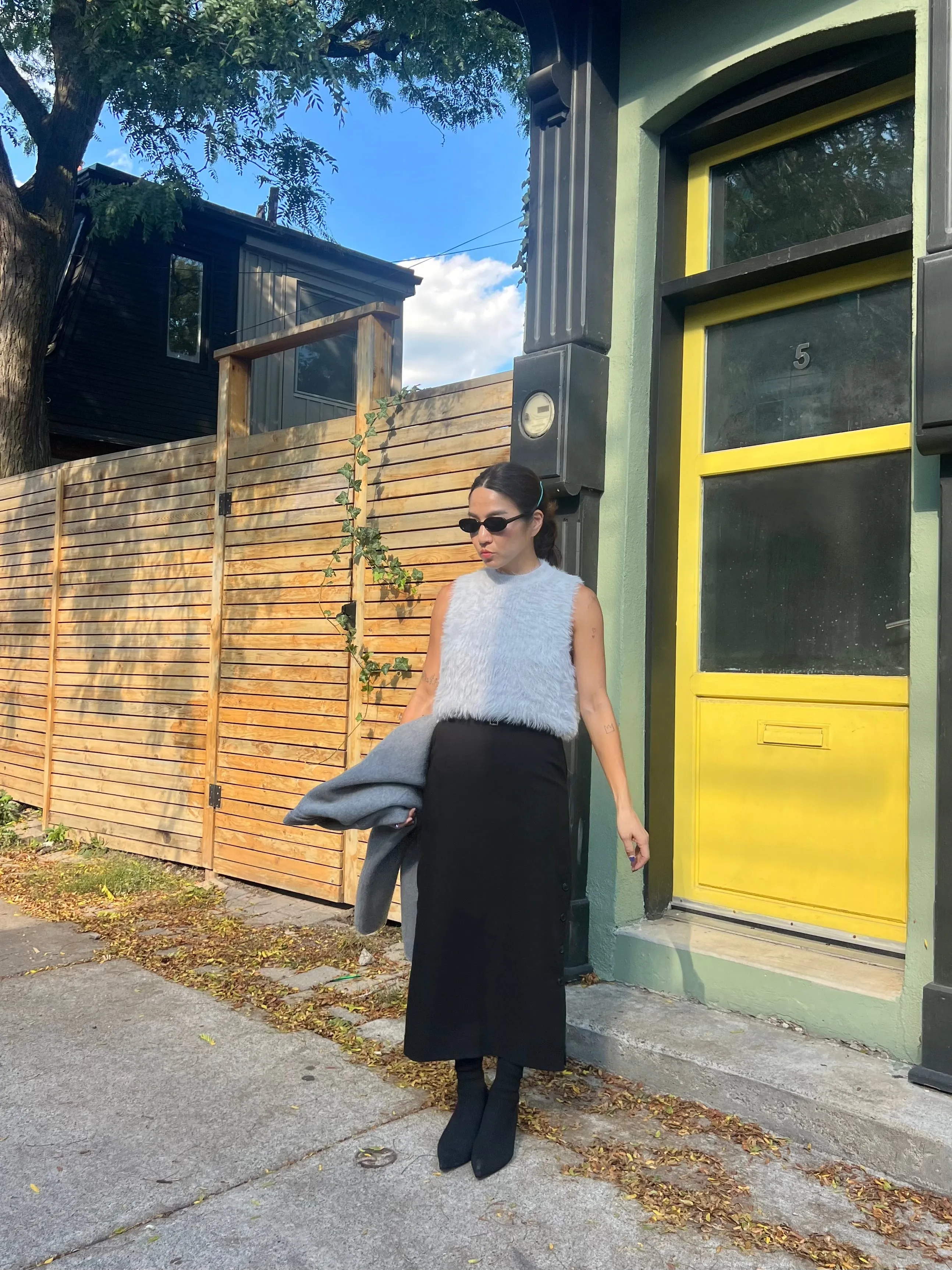 IZZY Angora top