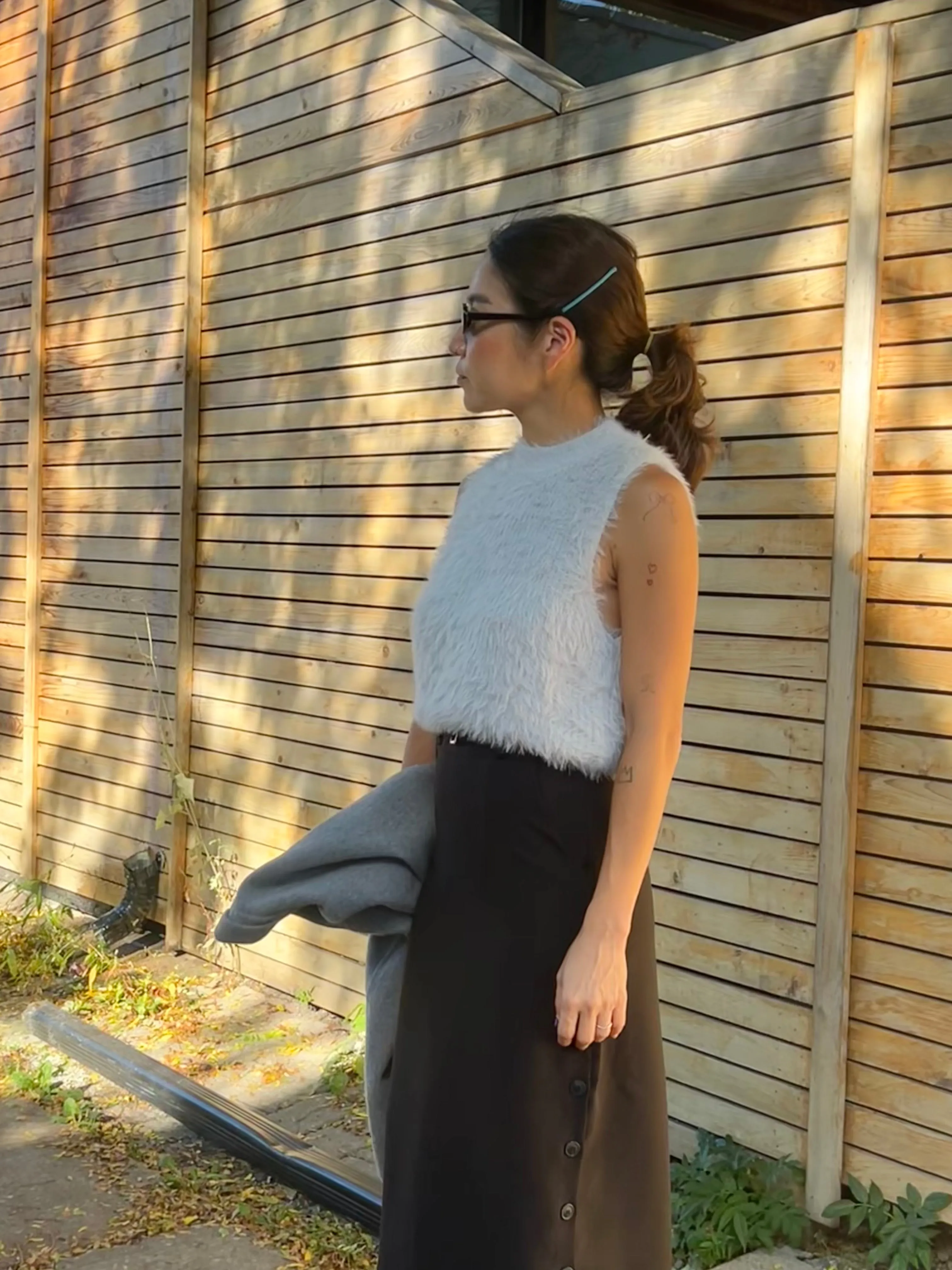 IZZY Angora top