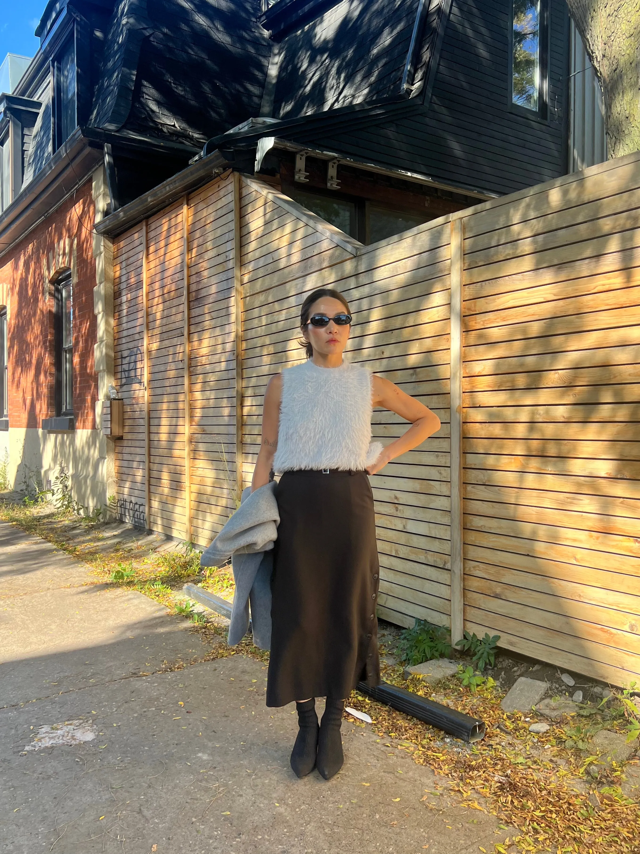 IZZY Angora top