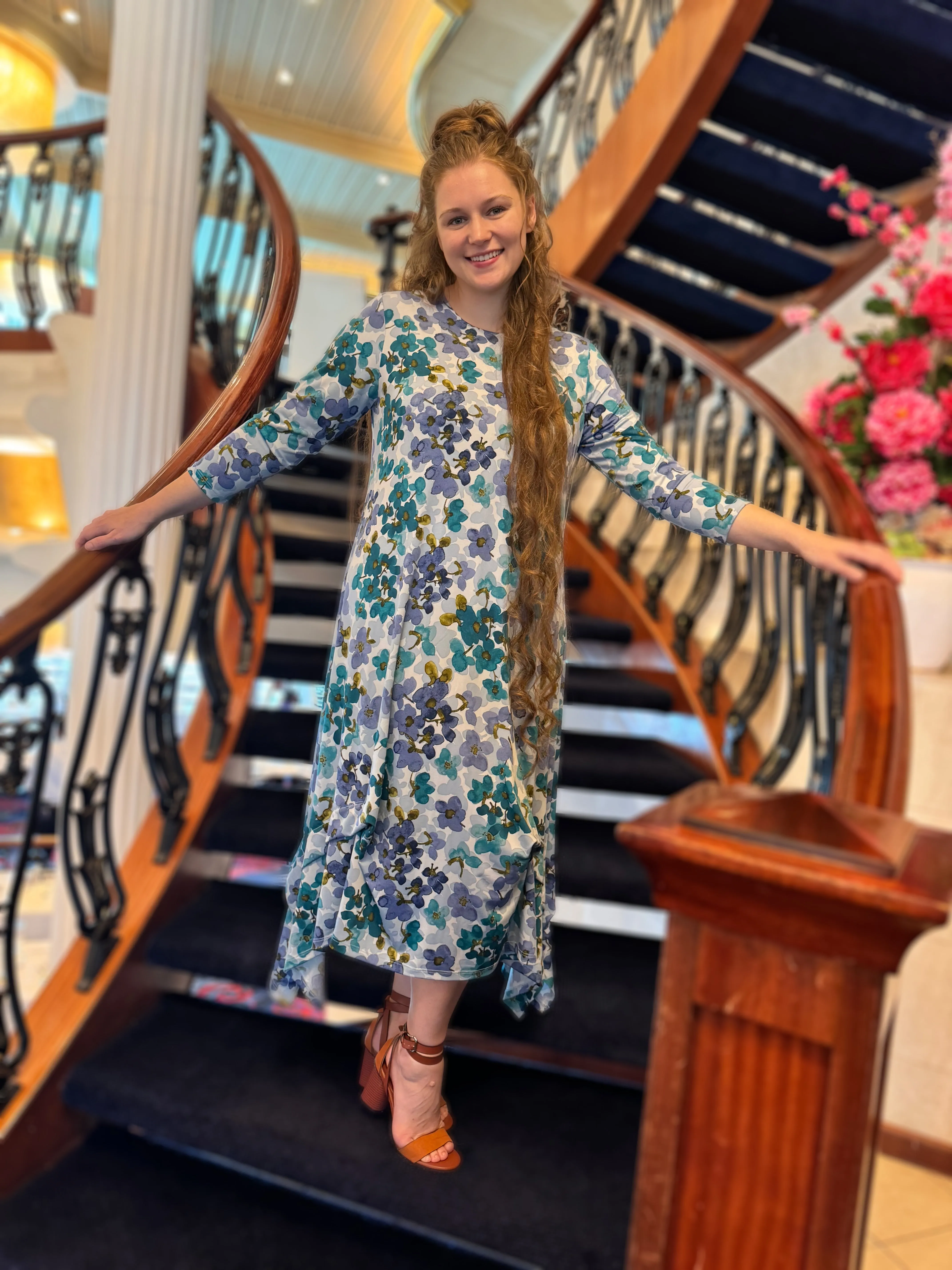 Joelle Knit Dress-Prints