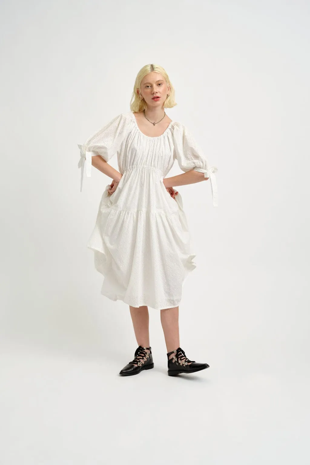 Jolen Dress Eyelet