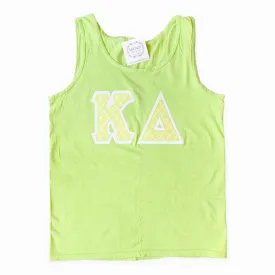 KAPPA DELTA DOUBLE APPLIQUE TANK
