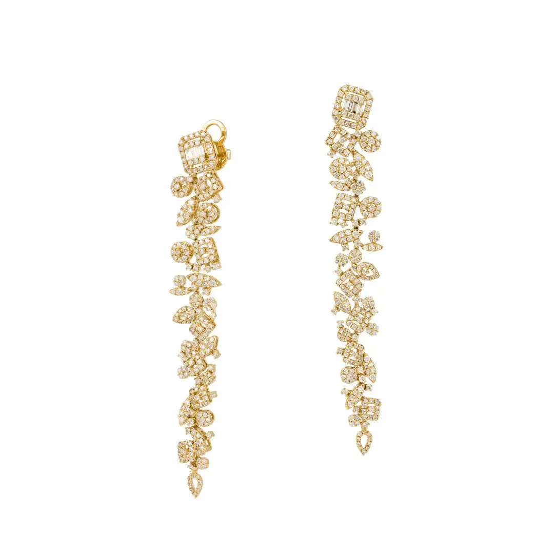 Long Multi Shape Earrings