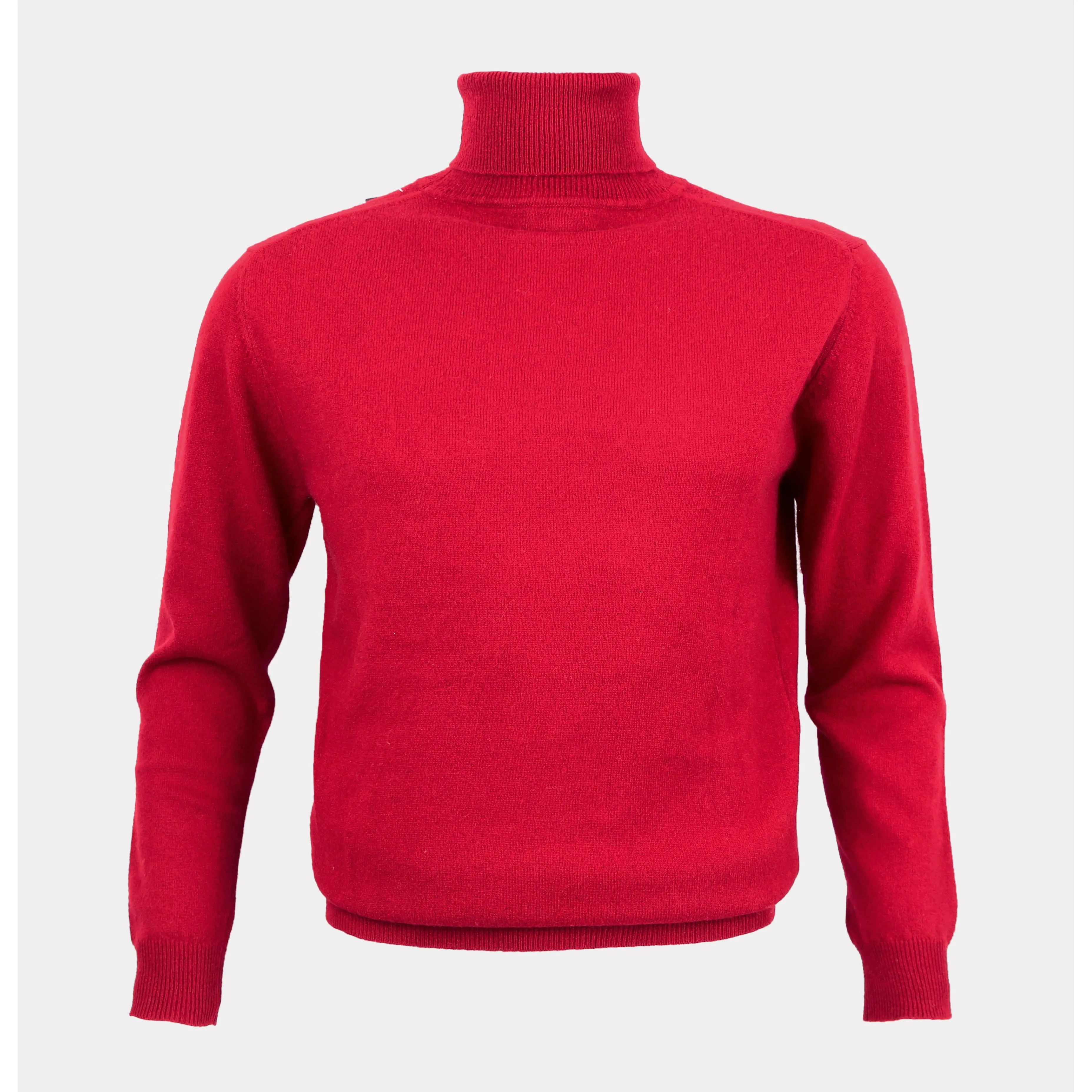 MENS CLASSIC ROLL NECK SWEATER