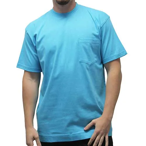 Men's Pocket Crew Neck Tee - 1100