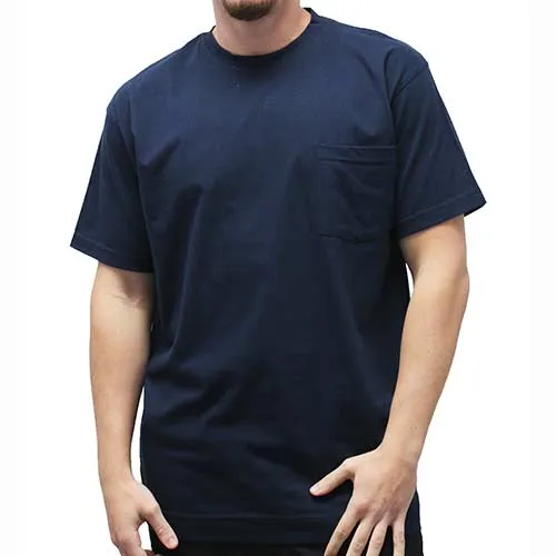 Men's Pocket Crew Neck Tee - 1100